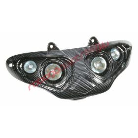 TNT Quattro optikás első lámpa, Runner, Karbon