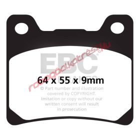 EBC fékbetét, FA 088HH