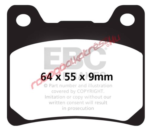 EBC fékbetét, FA 088HH