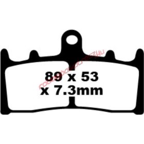 EBC fékbetét, FA 188