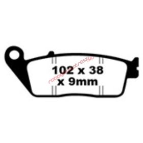 EBC fékbetét, FA 226HH