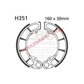 EBC fékpofa, H351