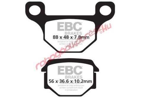 EBC fékbetét, SFA 093