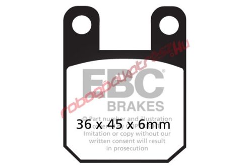 EBC fékbetét, SFA 115