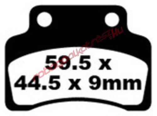 EBC fékbetét, SFA 235