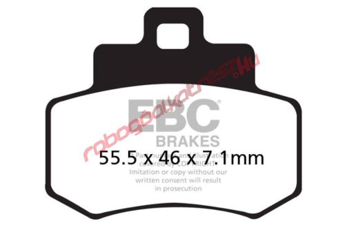 EBC fékbetét, SFA 356 HH