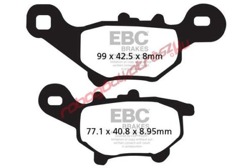 EBC fékbetét, SFA 384