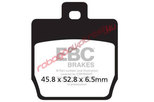 EBC fékbetét, SFAC 268