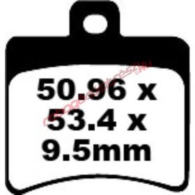 EBC fékbetét, SFAC 298