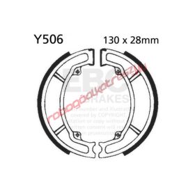 EBC fékpofa, Y506