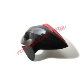 Motowell első sárvédő, Grafit-Piros