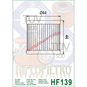 Hiflofiltro olajszűrő, HF139