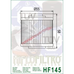 Hiflofiltro olajszűrő, HF145
