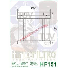 Hiflofiltro olajszűrő, HF151