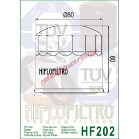 Hiflofiltro olajszűrő, HF202