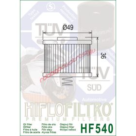 Hiflofiltro olajszűrő, HF540