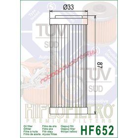 Hiflofiltro olajszűrő, HF652