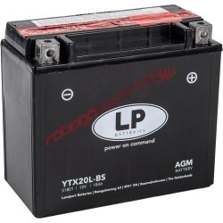 LP akkumulátor, YTX20L-BS