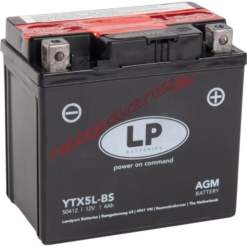 LP akkumulátor, YTX5L-BS