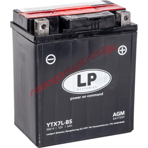 LP akkumulátor, YTX7L-BS
