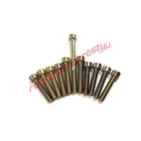 Motowell oldaldekli csavarszett, Rozsdamentes, 2T