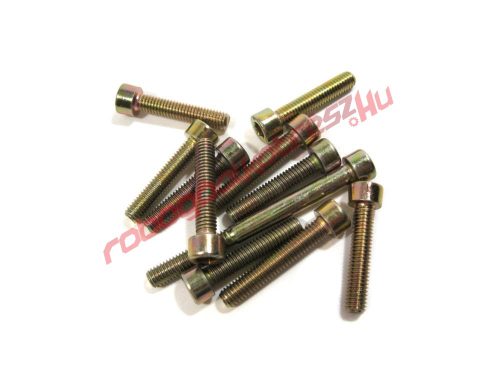 Motowell oldaldekli csavarszett, Rozsdamentes, 2T