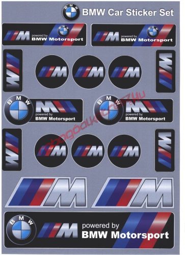 Matrica szett, BMW Motorsport