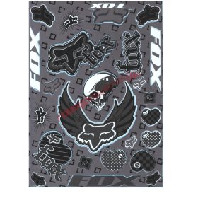 Matrica szett, Fox Love, Ezüst