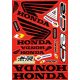 Matrica szett, Honda CR