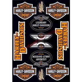 Matrica szett, Harley Davidson