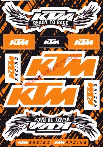 Matrica szett, KTM Racing