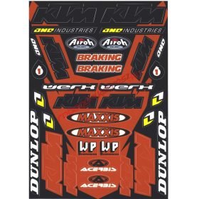 Matrica szett, KTM Szponzor