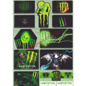 Matrica szett, Monster III