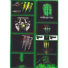 Matrica szett, Monster IV