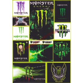 Matrica szett, Monster V