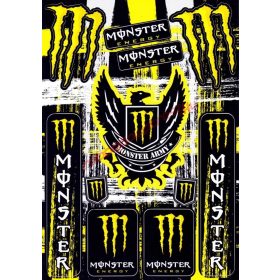 Matrica szett, Monster Army, Citrom