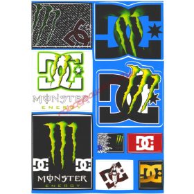 Matrica szett, Monster DC, A5