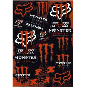 Matrica szett, Monster Fox, Narancs