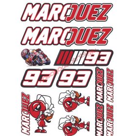 Matrica szett, Marquez 93