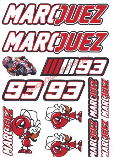 Matrica szett, Marquez 93