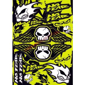 Matrica szett, NoFear Zöld