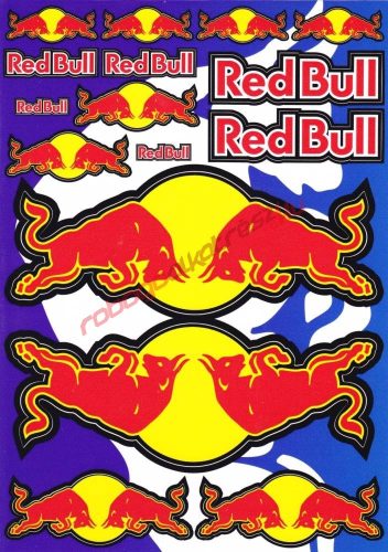 Matrica szett, Red Bull