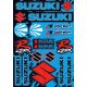 Matrica szett, Suzuki GSX-R kék
