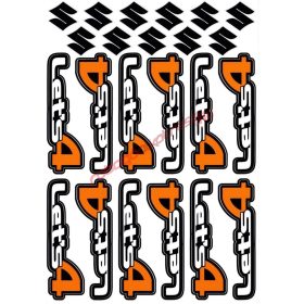 Matrica szett, Suzuki Let's 4