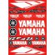 Matrica szett, Yamaha YZF, Piros