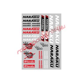 Naraku matrica szett, átlátszó, 29.7x21cm 30-darabos