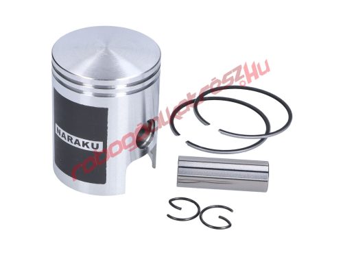 Naraku dugattyú szett, 50cc, 40.25mm, Minarelli AM, Keeway, Motobi, (vashengerbe)