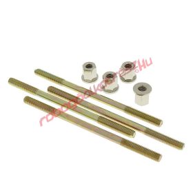 Naraku henger tőcsavar szett, M6, 110mm, 4 db