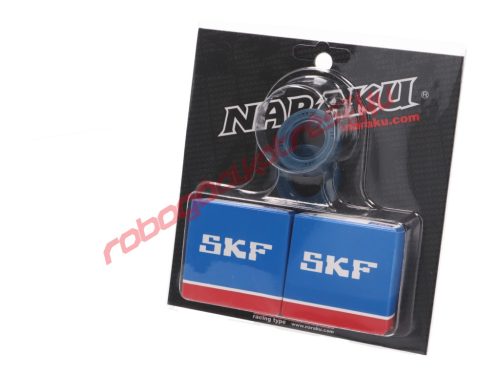 Naraku főtengely csapágy szett, SKF C4 Fém, Derbi EBE, EBS, D50B0