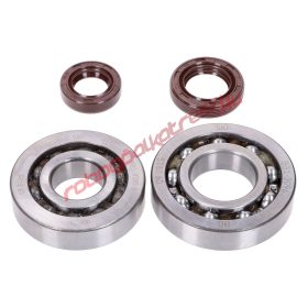   Naraku főtengely csapágy szett, SKF C3 Fém/FKM Premium, Kymco, SYM fekvő